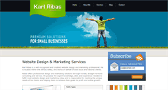 Desktop Screenshot of karlribas.com